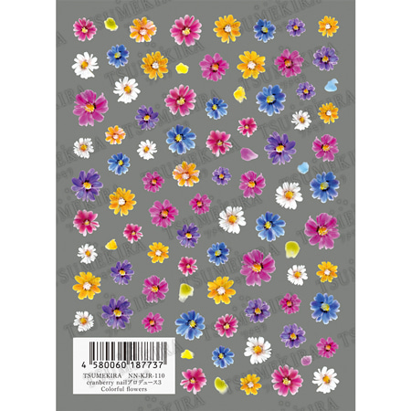 츠메키라 cranberry nail 프로듀스3 Colorful flowers NN-KJR-110