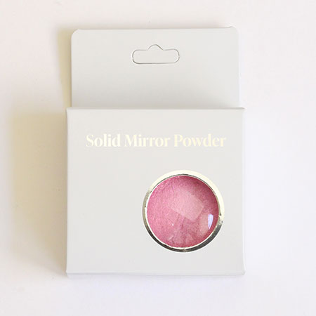 샤레도와 Solid Mirror Powder Paris Pink (파리스핑크)