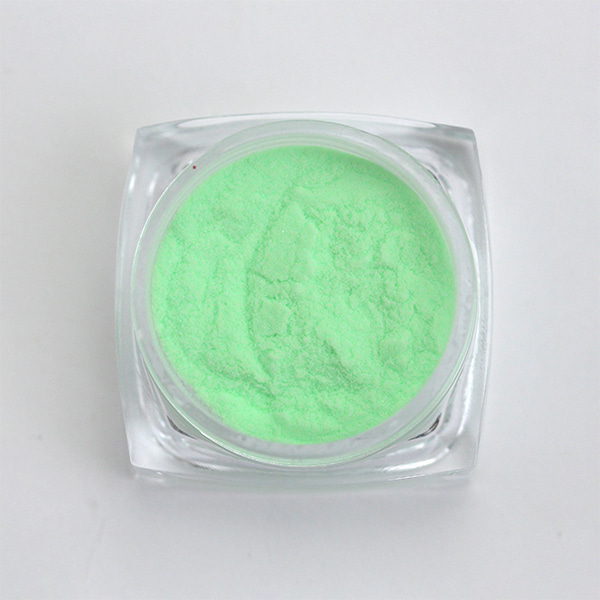 샤레도와 luminous powder 3P green