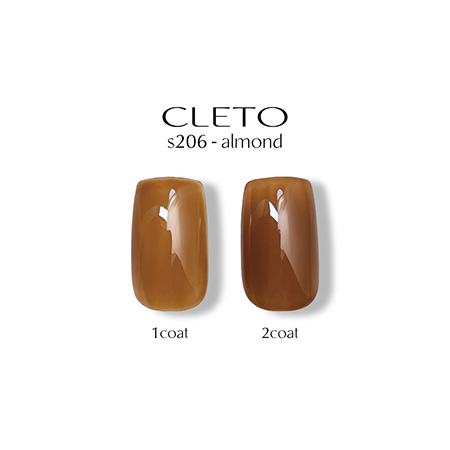 클레토 컬러젤 s206 almond