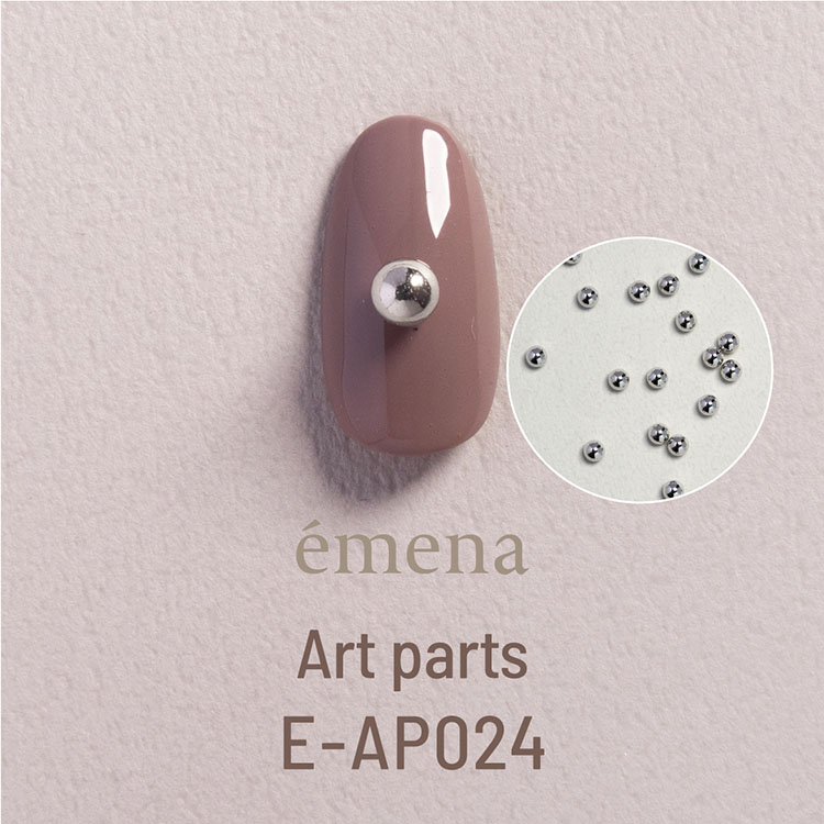 에메나 아트파츠 롤링볼 실버 4mm 40개 E-AP024