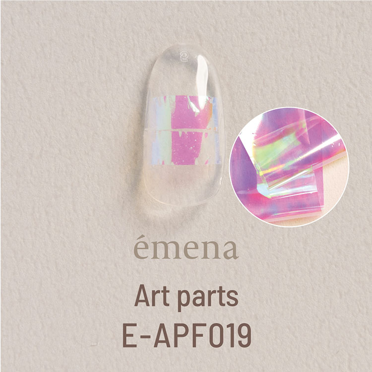 에메나 아트파츠 호일 오로라필름 핑크 4×50cm E-APF019